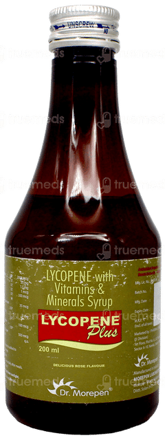 Lycopene Plus Rose Flavour Syrup 200Ml